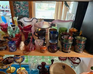 carnival glass
