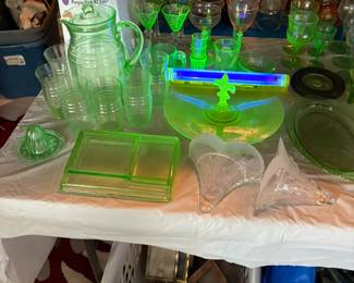 Uranium glass