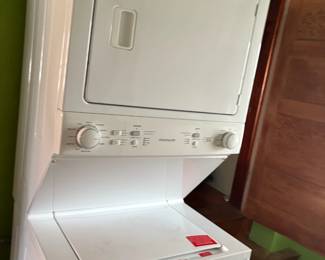 Stackable washer and dryer