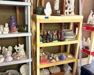 greenware, bisque, ceramic pieces