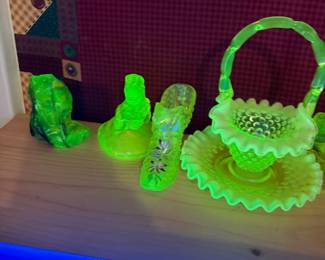 Uranium glass