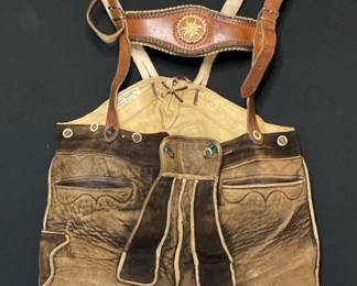 Vintage Leather Josef Weims Voklabruck Lederhosen