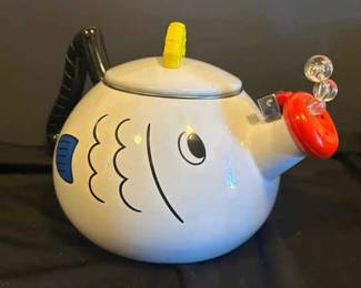 Brand New 1991 Kamenstein Fish Tea Kettle