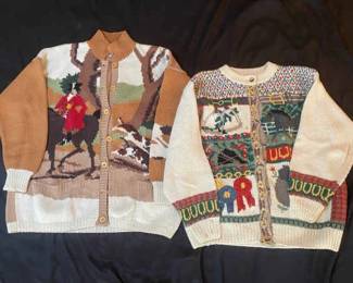 Vintage Saks Fifth Ave  Orvis Knit Sweaters
