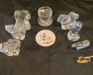 Vintage Equestrian Decorative Pieces