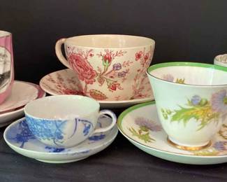 P Curnocx Glamis Thistle Royal Doulton Foley Bone China Rose Chintz Johnson Brothers