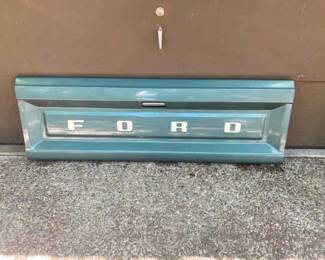 Vintage Ford Truck Tailgate Ford F Series