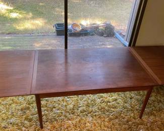 Danish Teak Expandable Dining Table