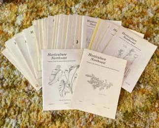 Vintage Horiculture Northwest Journals