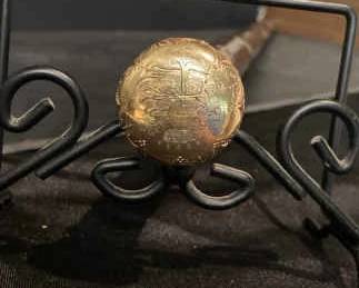 Gold Plated Bamboo Cane