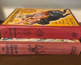 The Silver Princess In Oz 1938 And The Yellow Knight Of Oz 1930 Vintage Hardback Books