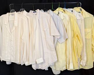 Vintage Lands End Button Ups And Laura And Jayne Blouses For Like Size 12Medium
