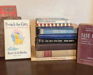 Vintage French And German Language Books
