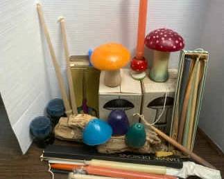 Mixture Of Wax Candles