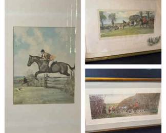 Framed Equestrian Prints
