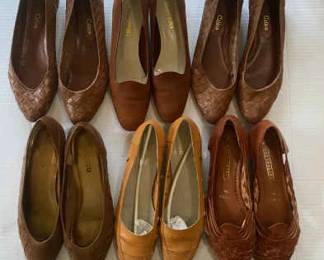Womens Vintage Shoes Leather And Suede Calico Maserati  More
