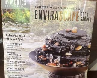 Envirascape Table Top Fountain By Homedics