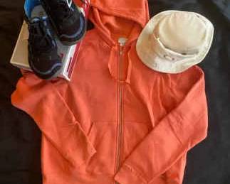 Brand New New Balance Running Shoes Pro Spirit Hooded Jacket Sun Hat