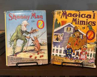 The Shaggy Man Of Oz 1949 And The Magical Mimics In Oz 1946 Vintage Books by John Snow