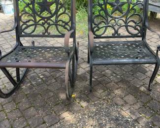 Lone Star Patio Rocker And Chair