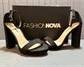 Morton3 Black Suede Heels