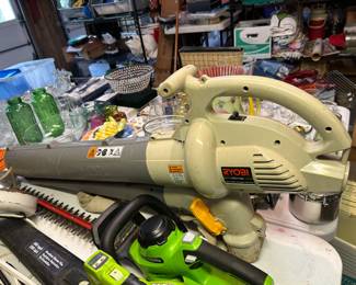 #391	Ryobi Blower / Vac - Electric	 $35.00 
