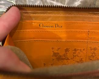 #103	Vintage Black Dior Wallet - w/tags (as is inside)	 $50.00 
