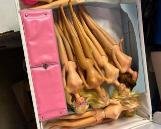 #385	Barbie & Stacey Case Contents (barbies)	 $40.00 

