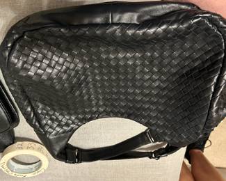 #31 Bottega Veneta - Made in ltaly -Shoulder Bag w/Double strap has tags and small mirror incl. $400.00