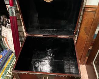 #73 Chest w/Brass Buttons & Hinges - 17x14x17 $30.00
