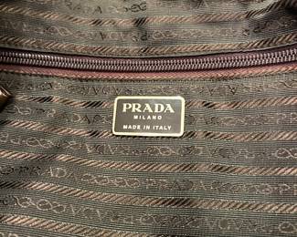 #128	Prada Nylon large tote brown	 $80.00 
