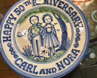 #274	M A Hadley Anniversary 50th Carl and Nora	 $25.00 
