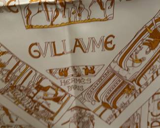 #106	Hermes Glare de Guillermo Scarf - 34x34	 $150.00 
