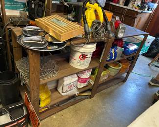 #396	Wood 3 shelf - 60x16x31	 $75.00 
