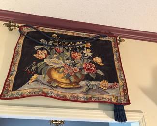 #336	Tapestry, floral. Made in France 38x29	 $120.00 
