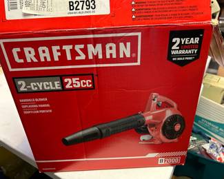 #394	Craftsman Gas Blower	 $75.00 
