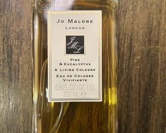 #98	JO Malone Perfume - Pine & Eucalyptus Scent - 6.8 Fluid Ounces - Full Bottle	 $100.00 
