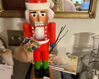 #159	Steinbach Santa w/Toy Bag	 $40.00 
