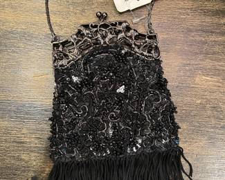 #132	Badgley Mishka Black Evening Beaded Evening Clutch (small)	 $40.00 
