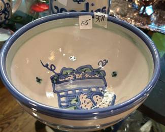 #271	M A Hadley Strawberry Bowl  - 8x3	 $25.00 
