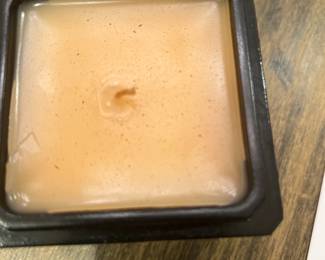 #113	Vintage Fendi Triple Tiered Candle Tray - One candle burned down others full (can be used as a trinket box after burned	 $35.00 
