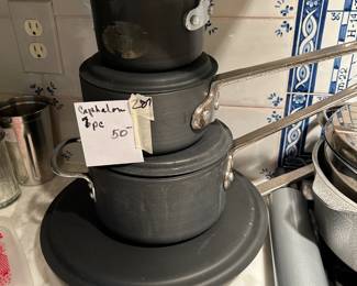 #287	Caphalon Cookware - 7 pieces	 $50.00 
