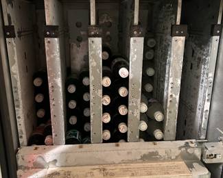 #142	Vintage Working Coco-Cola Machine w/key  - works cooling	 $1,200.00 
