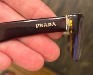 #117	Prada Prescription Glasses (glass can be changed out)  Tortoise Shell Frames	 $30.00 
