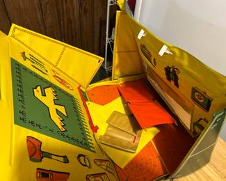 #40 Today's Man Fold Out Playset/Carrying Case n $40.00