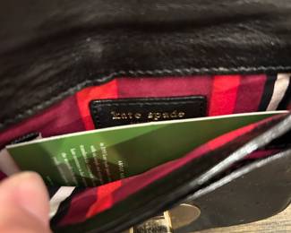 #133	Kate Spade Black Wallet - New w/tags	 $30.00 
