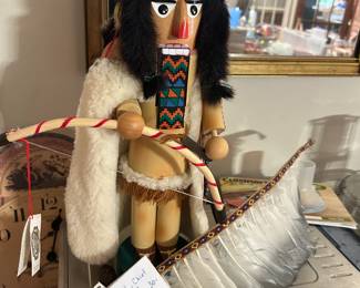 #173	Steinbach Chief (as is one horn off, we have it, feather off)	 $30.00 
