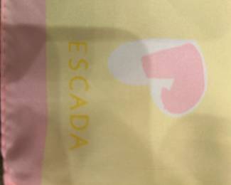 #112	Escada Hearts Pastel Print - 19x19	 $30.00 
