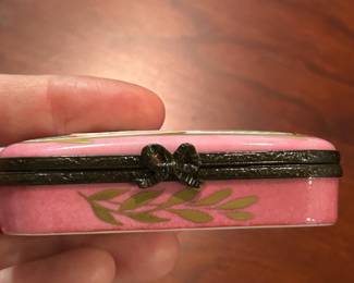 #221	Limoges happy birthday box trinket box	 $45.00 
