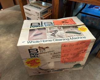 #378	Bissell Power Steamer Deluxe - Whole House Cleaning Machine	 $75.00 
